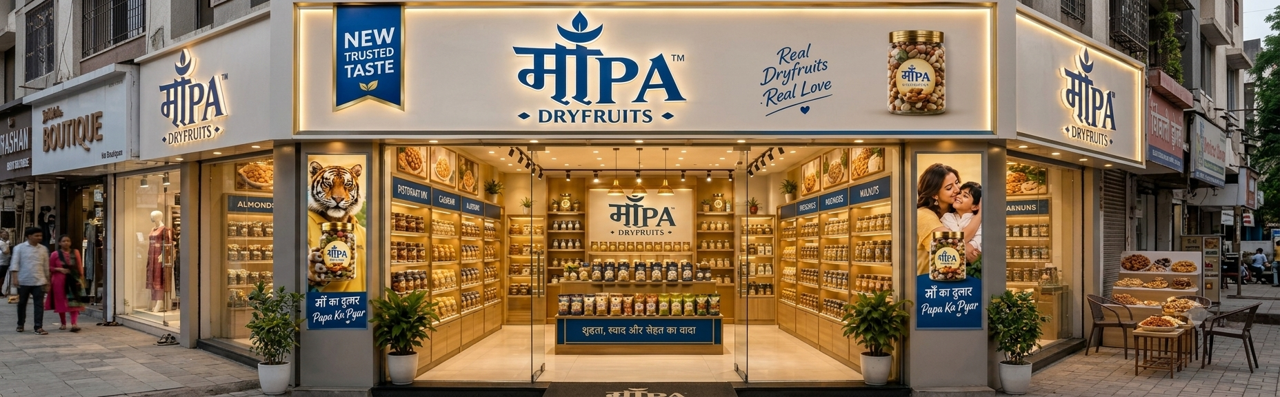 Mapa Dryfruits Store – New Trusted Taste